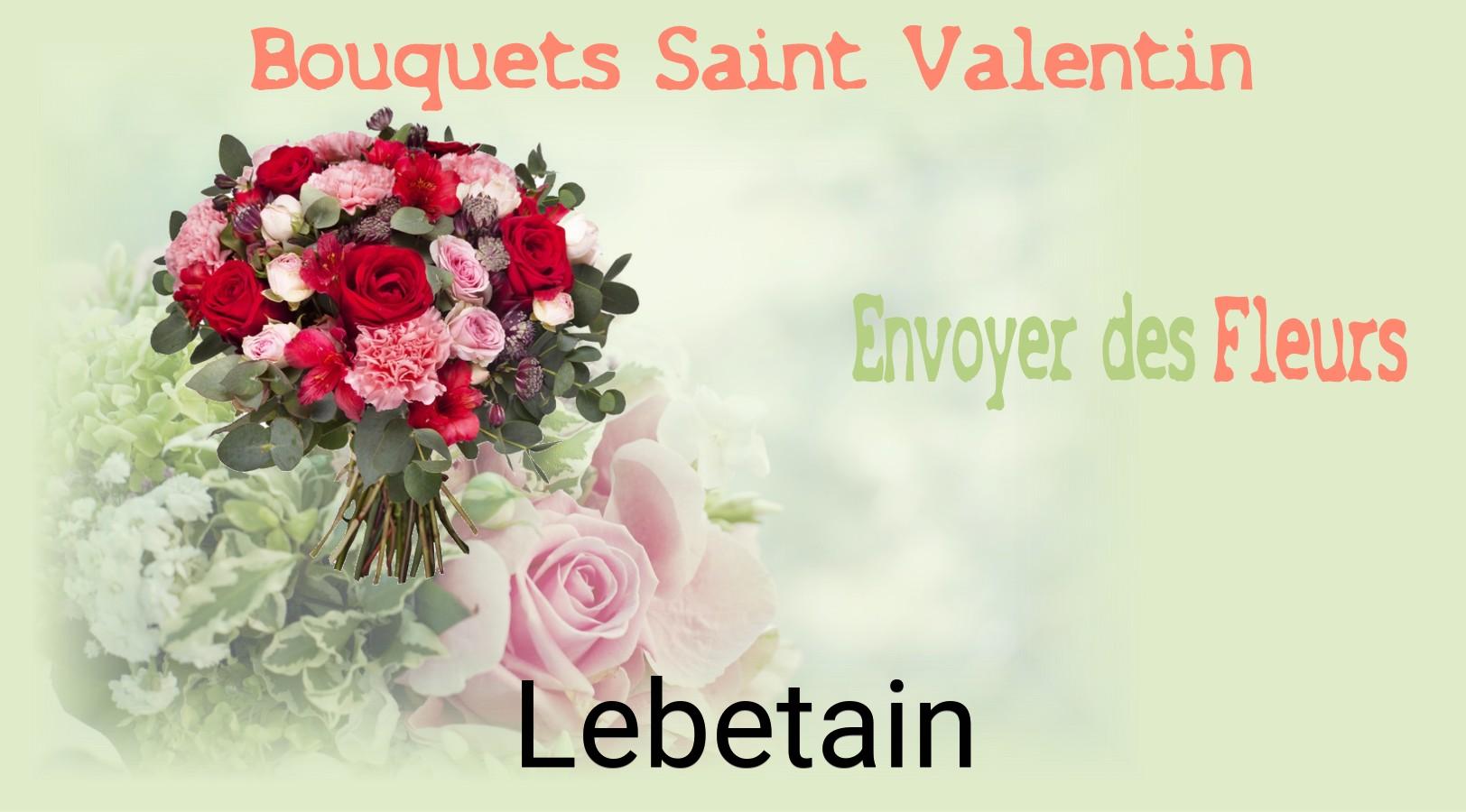 Roses de Saint-Valentin livrées à Lebetain